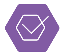 Integrity graphic with check mark